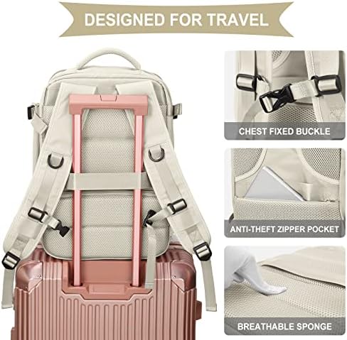 Veliki putni ruksak za žene, ruksak za nošenje, ruksak za planinarenje vodootporan sportski ruksak na otvorenom ležerni dnevni ruksak