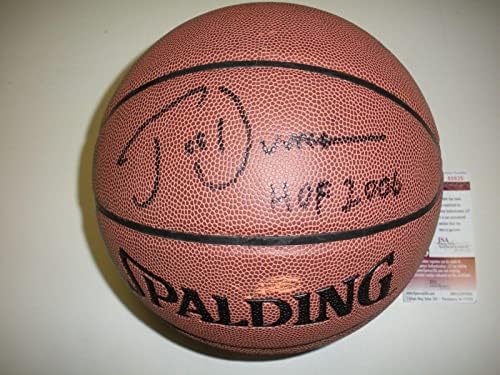 Joe Dumars Pistons, HOF JSA / COA potpisana košarka - autogramirane košarkama