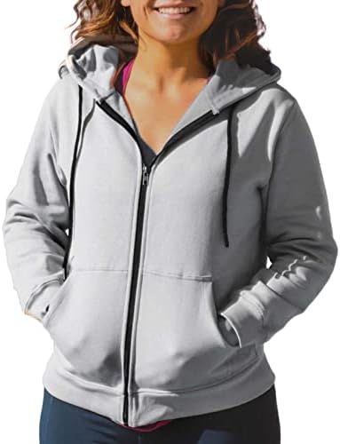 WP West Path dobiva organsku pamučnu žensku zip up hoodie - sajamnik sa certifikatom sa certifikatom za žene
