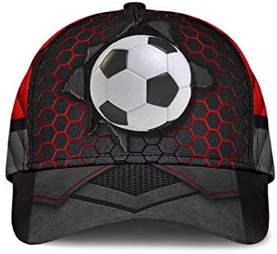 Personalizirana ljubavna fudbalska bejzbol kapa, nogometni šešir za muškarce, sportski nogometni šeširi nogometne ljubiteljske kape podesivi šešir za muškarce žene