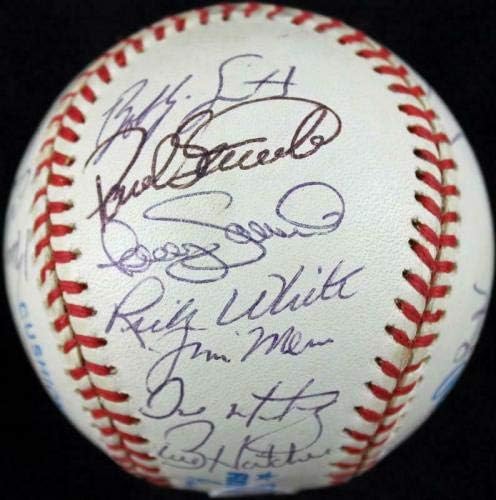 1999 Đavo Rays Team Wade Boggs potpisan OML bejzbol PSA T01070 - AUTOGREMENA BASEBALLS