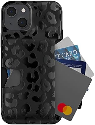 Baršun kavijar kompatibilan sa iPhone 14 Plus novčanik slučaj za žene-držač kreditne kartice Slot-slatka Slim & zaštitni novčanik