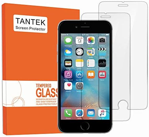 iPhone 7 zaštitnik ekrana, TANTEK [Bubble-Free] [HD-Clear][Anti-Scratch][Anti-odsjaj] [Anti-otisak prsta] kaljeno staklo zaštitnik ekrana za Apple iPhone 7& iPhone 6 / 6s, - [2pack]