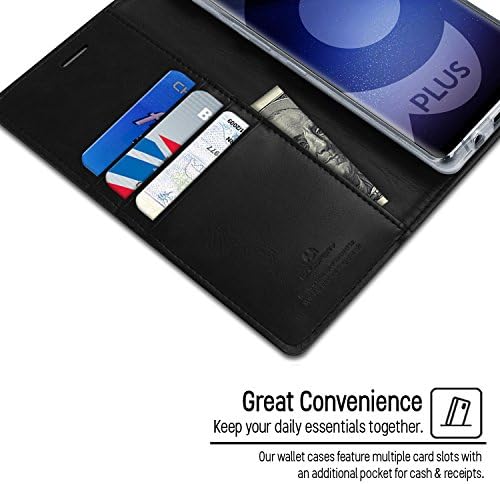 Goospery Blue Moon novčanik za Samsung Galaxy S9 Plus Case kožni stalak Flip Cover
