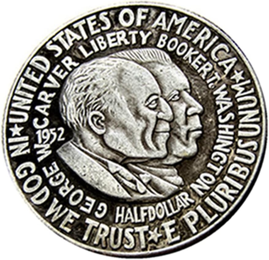 U.S. Polu dolara Komemorativni novčić 1952 Strani reprodukcijski srebrni izvor