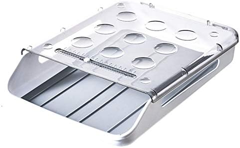 LFADYK kutija za čuvanje svježe kuhinjske ladice otporna na pad providne police za domaćinstvo