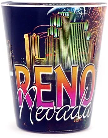 Reno Nevada vatromet in-and-Out Shot Glass