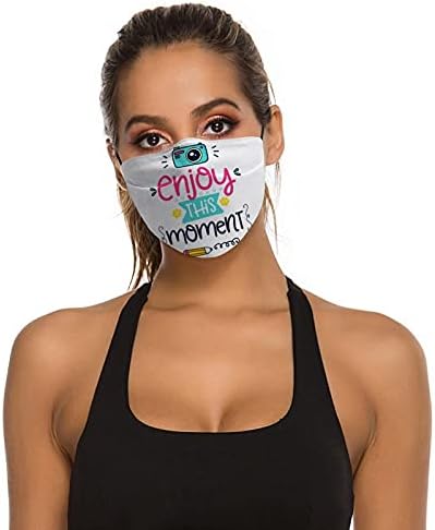 Personalizovana višekratna sigurnosna Odjeća tkanine maske custommake uživajte u trenutku Cartoon dizajn poklon muž žena brat sestra