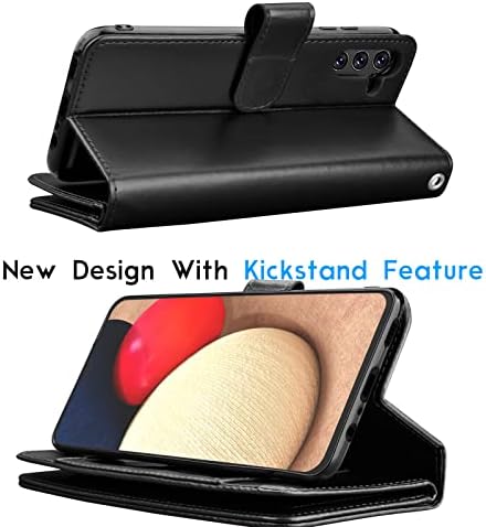 Tekcoo Galaxy A13 5G slučaj, Galaxy A13 5G novčanik slučaj, luksuz PU Koža Cash kreditna kartica slota držač nosi Folio Flip Cover