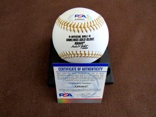 Bobby Richardson 1 61-65 Zlatne rukavice Yankees potpisali su auto gg bejzbol psa ljepota - autogramirani bejzbolls