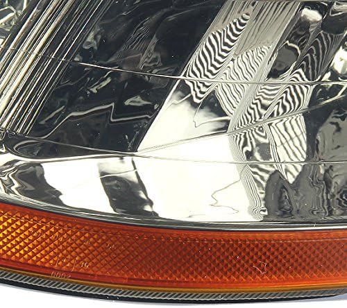 Dimljeno kućište ćilibarske ugaone lampe za farove+Komplet alata kompatibilan sa Honda Accord 98-02
