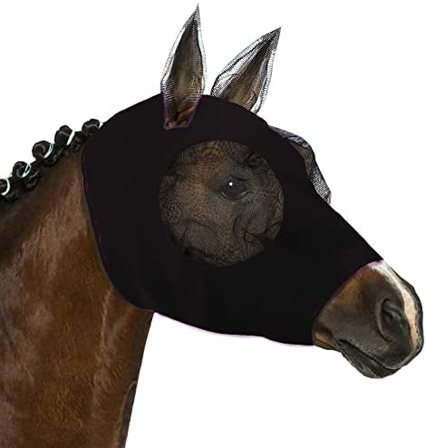 Firecos maska za muhu konja sa ušima Comfort Fit standardni Konji maske za muhu zaštita od ujeda insekata
