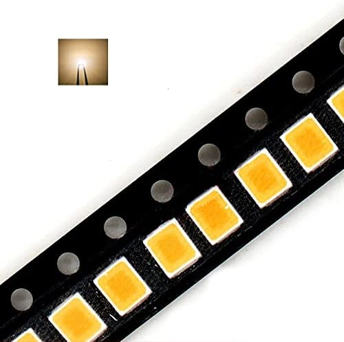 100 kom 3528 topla bijela 3000k SMD LED Diodna svjetla čip Super svijetla sijalica lampe elektronske komponente diode koje emituju svjetlost