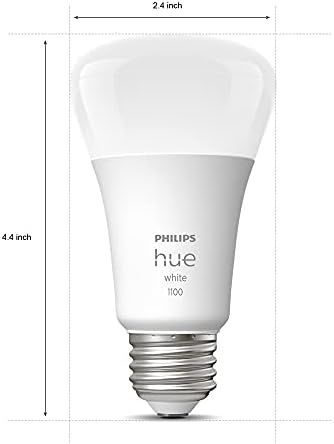 PHILIPS Hue White A19 LED Smart Bulb, Bluetooth & Zigbee kompatibilan, radovi, 2 sijalice & Hue White A19 pametna sijalica srednjeg