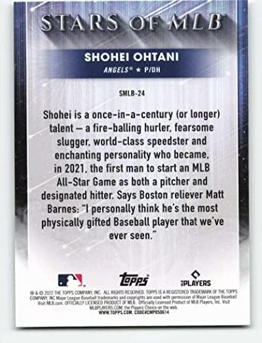 2022 TOPPS Zvezde MLB # SMLB-24 Shohei Ohtani Nm-Mt Los Angeles Angels Baseball MLB