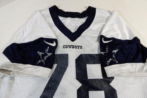 2014 Dallas Cowboys Jeremy Parnell 78 Igra Izdana dres bijele prakse DP18954 - Neintred NFL igra rabljeni dresovi