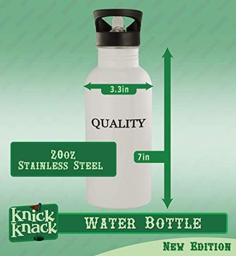 Knick Klack pokloni #mesmerizam - 20oz boca od nehrđajućeg čelika, srebro