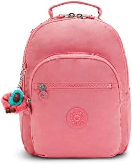 KIGLING ženski Seoul mali ruksak, izdržljive, podstavljene naramenice sa tabletnim rukavima, školskom torbom, ružičastom zabavom,