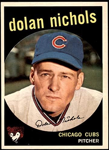 1959 TOPPS 362 Opt Dolan Nichols Chicago Cubs NM Mumbovs