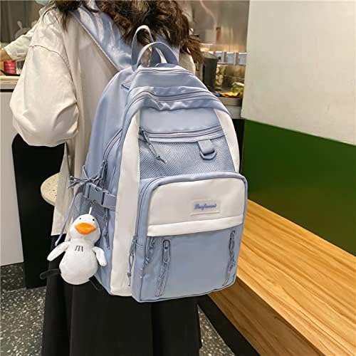 Bopchk Girl Vodootporni putnik ruksaka Lady Trendy Women školska torba Moda Kawaii ženski ruksak za laptop Cool Net Bag