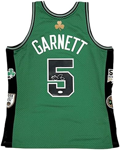 Kevin Garnett Boston Celtics potpisan Mitchell & Ness Classics Swingman Jersey JSA - AUTOGREM NBA dresovi
