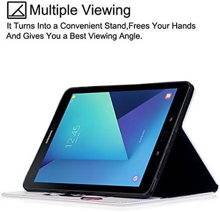Galaxy Tab S3 9.7 Slatka premium Flip Folio PU kožni postolje sa karticom / novčanim držačem za Samsung Galaxy Tab S3 9.7-inčni 2017 puštanje tableta, baby panda