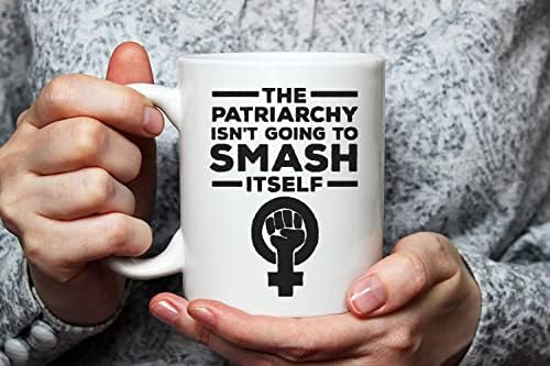 Fonhark - patrijarhat se neće razbiti, feministkinja, feminizam, djevojačka moć, žene, drska, jutarnja šolja za kafu, 11 Oz novitet