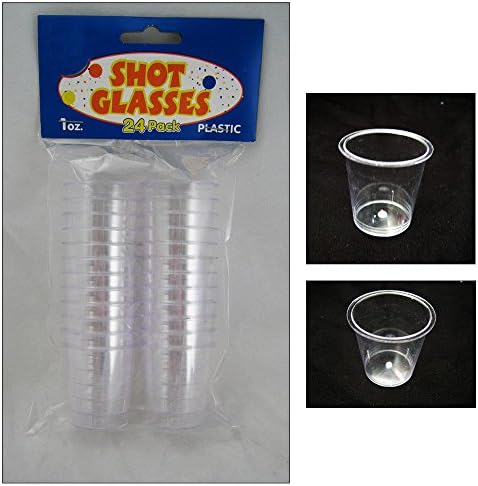 24 Čašice Prozirne Tvrde Plastike 1 Oz Mini Staklo Za Vino Za Zabave Barware Bar
