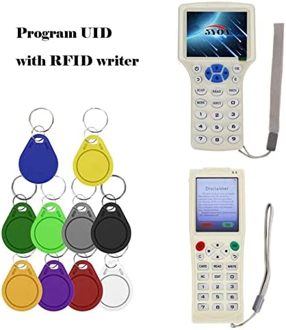 Frobea 100pcs UID 13.56MHz Blok 0 Klon za pisanje IC kartice Promjenjivi pametne tipke Ključne tipke 1K S50 RFID kontrola pristupa